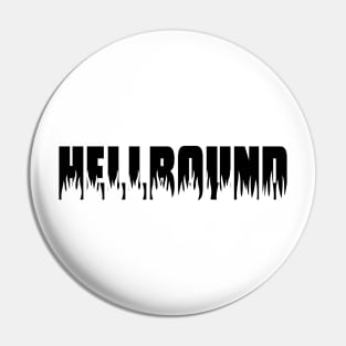 Hellbound Atheist Pin