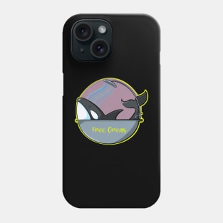 Free Orcas Phone Case