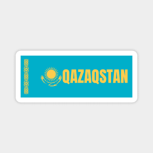 Qazaqstan Flag Magnet