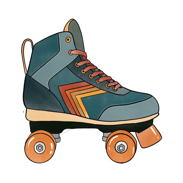 Roller skate 70s Vibe by tonirainbows