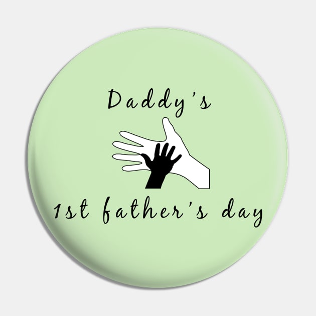 Father's day daddy's 1st father's day gift Pin by kikibul