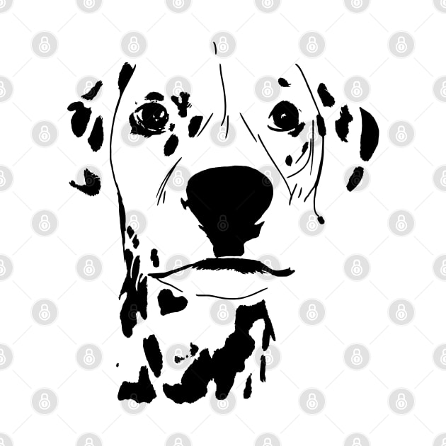 Dalmatian Face by russodesign