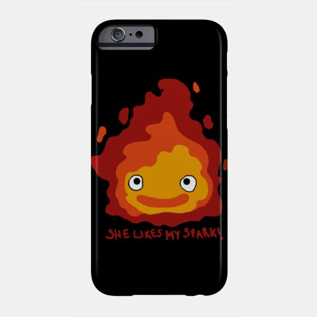 Calcifer Howls Moving Castle Anime decal sticker Ghibli She likes