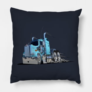 Cartoon truck Pillow