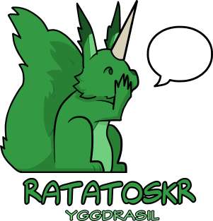 Compendium of Arcane Beasts and Critters - Ratatoskr Magnet