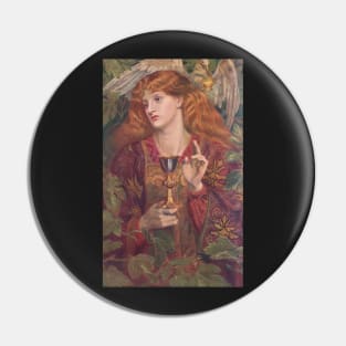 The Damsel of the Sanct Grael, (Holy Grail) by Dante Gabriel Rossetti (1828-1882) Pin