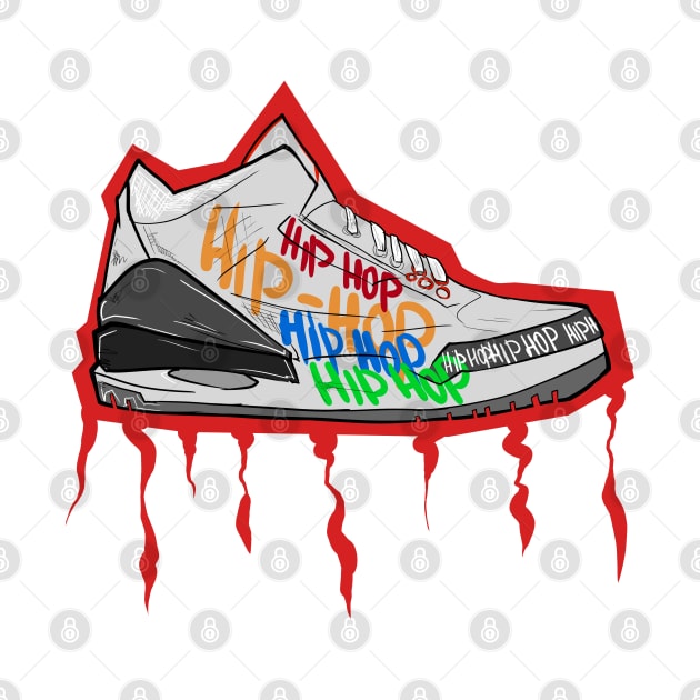 Hip Hop Jordan Shoes by yera