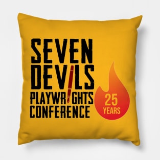25th Anniversary Front Art Pillow