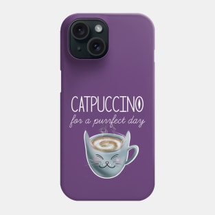 catpuccino for a purrfect day 2.0 by Blacklinesw9 Phone Case