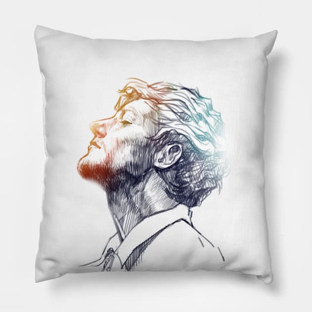 Louis Tomlinson -Enigma Pillow by mrsadfran