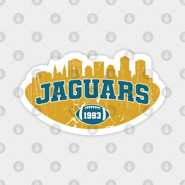 Jaguars Magnet by Nagorniak