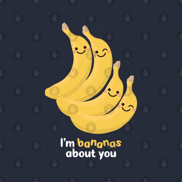 I'm Bananas About You by VicEllisArt