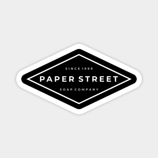 Paper Street Soap Company - Since 1999 - modern vintage logo Magnet