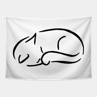 Sleeping Cat Collection Tapestry