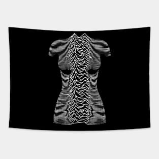 body wave lines Tapestry