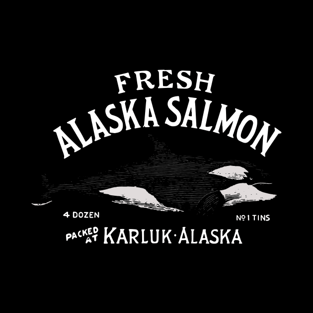 Vintage Alaskan Salmon by Kujo Vintage