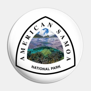 National Park of American Samoa shield Pin