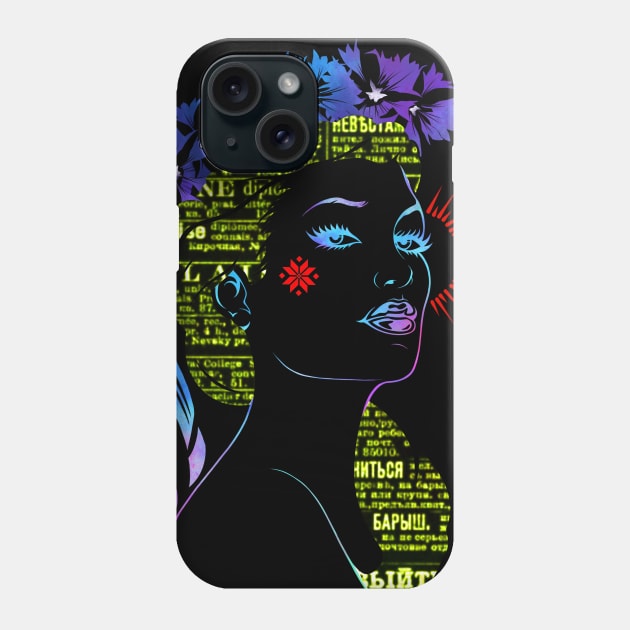 Slavic girl Phone Case by BSKR