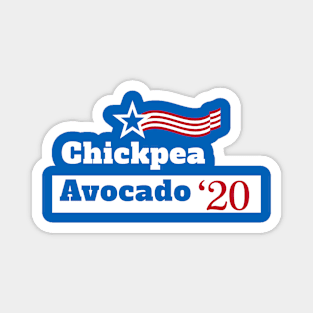 Chickpea Avocado 2020 Magnet