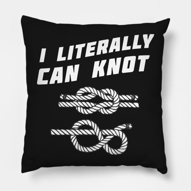 I literally can knot Pillow by negativepizza