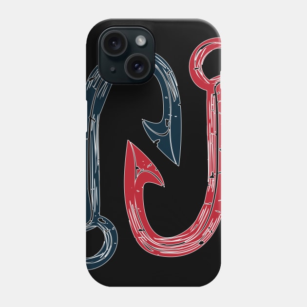 Retro Largemouth Graphic Art Bass Fishing Phone Case by bakry