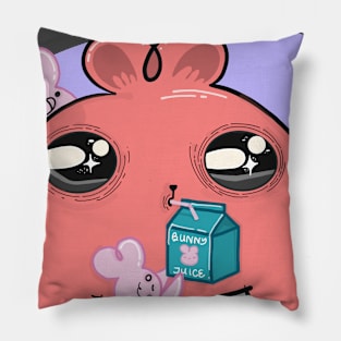 Bunny Juice Pillow