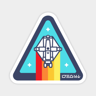 Ghost Mission Patch Magnet