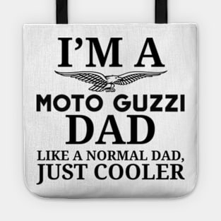 Father's Day Moto Guzzi Dad Tee Tote