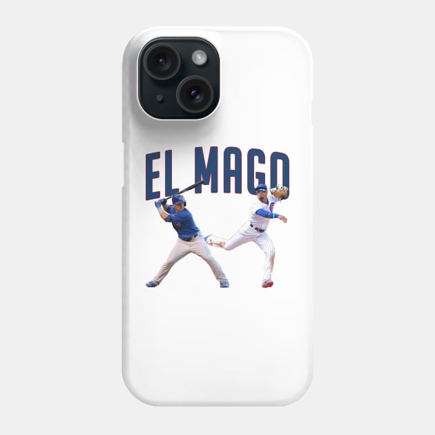 el mago javier baez 3 Phone Case by rsclvisual