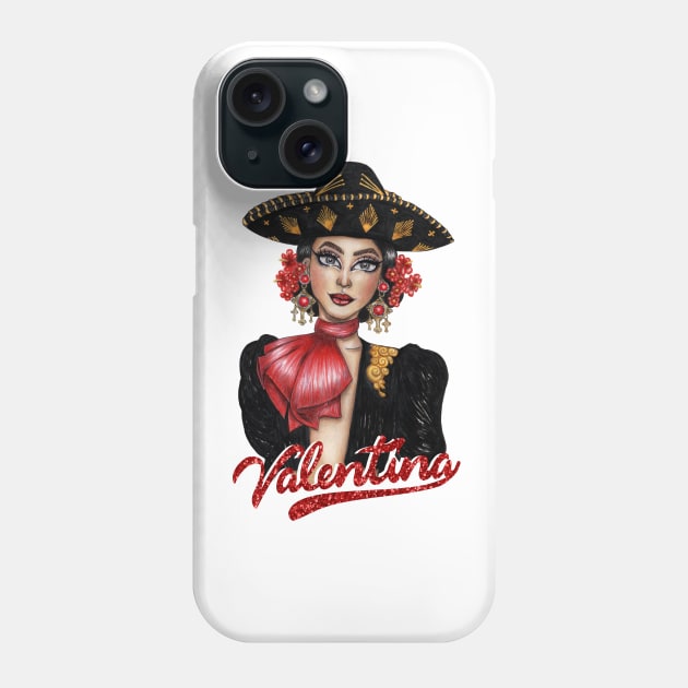 Amor a la Valentina Phone Case by artemysa