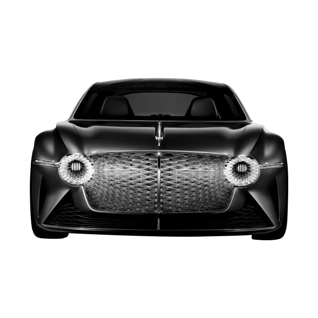 Bentley EXP 100 GT (2019)  Cars Form Black Design by WildenRoseDesign1