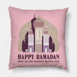 Happy Ramadan Kareem Eid Mubarak Muslim Islamic Islam Pillow