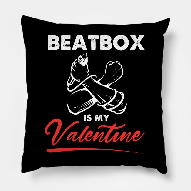 Beatbox is my valentine Boys Girls Pillow by CarDE