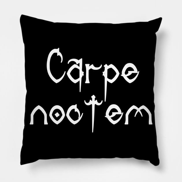 Seize the night Pillow by stefy