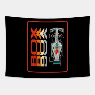 Race Car Box Tapestry