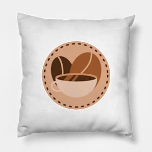 Cozy Coffee Cup Pillow