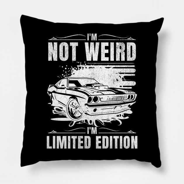 I’m Not Weird I’m Limited Edition Pillow by BankaiChu