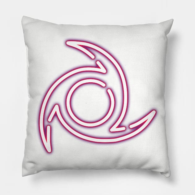 Final Fantasy XIV - Ninja Neon Pillow by Fadelias