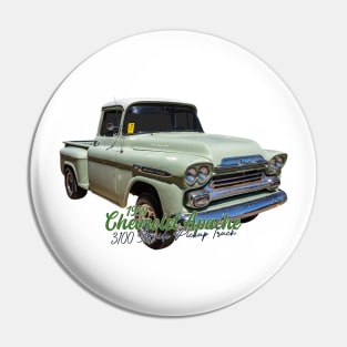 1959 Chevrolet Apache 3100 Stepside Pickup Truck Pin