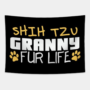 I'm the Shih Tzu Grandma Funny Shih Tzu Gifts Tapestry