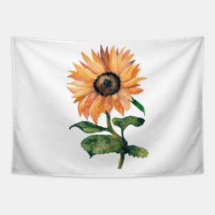 Sunflower Watercolor Tapestry