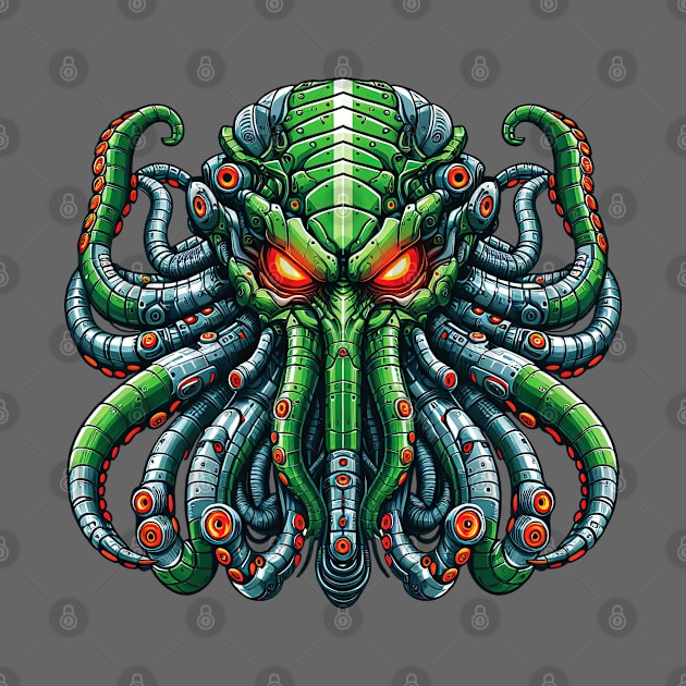 Biomech Cthulhu Overlord S01 D54 by Houerd