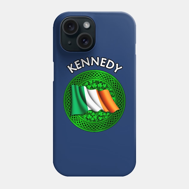 Irish Flag Clover Celtic Knot - Kennedy Phone Case by Taylor'd Designs