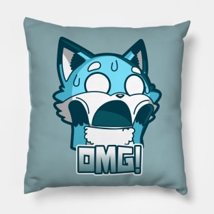 Cute Cat Design OMG! Pillow