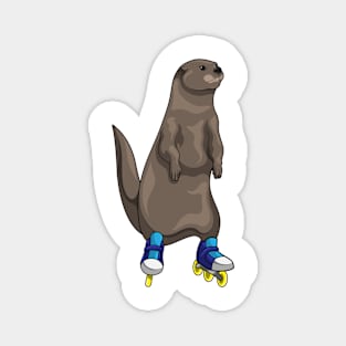 Otter Inline skating Roller skates Magnet