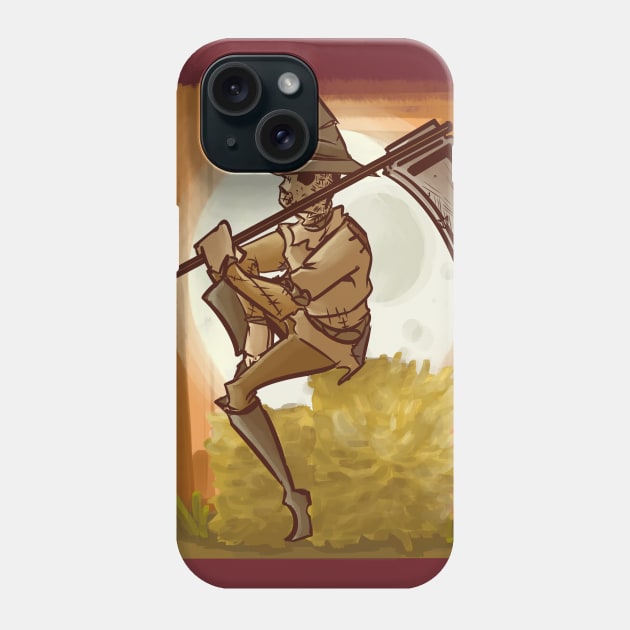 scarecrow Phone Case by inkpocket