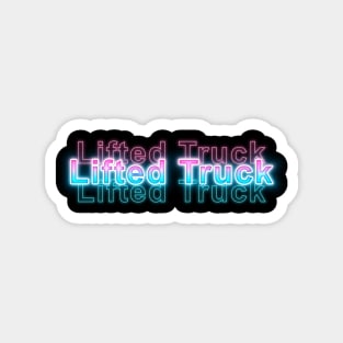 Lifted Truck Magnet