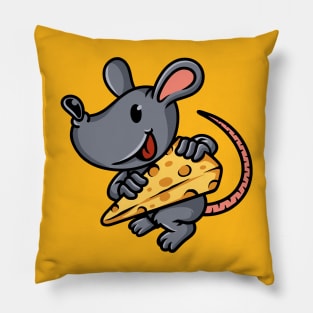 Mouse and Cheese Pillow