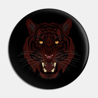 Red Tiger Pin