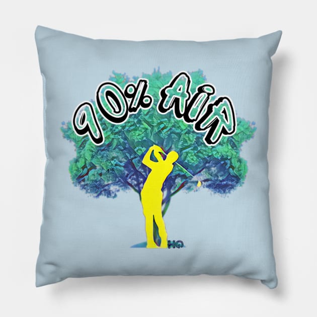 Trees are 90% Air : Hipster Golf Pillow by Kitta’s Shop